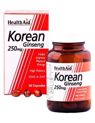 Health Aid Ginseng Coreano 250Mg 50Caps