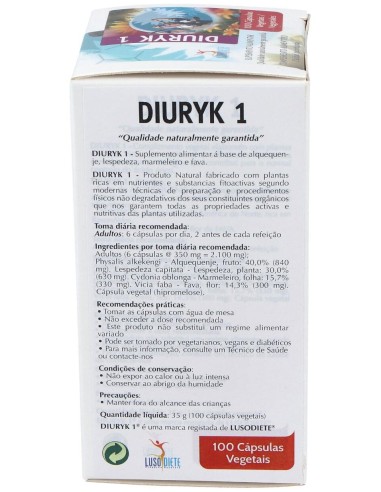 Lusodiete Diurik 1 100Caps