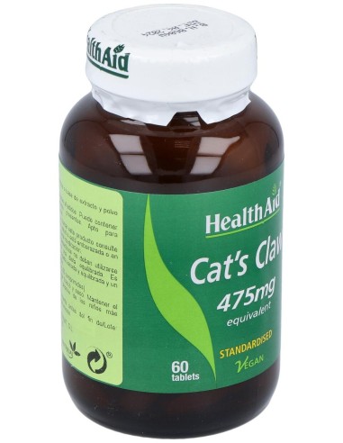 Uña De Gato Corteza Interna 60Comp. Health Aid