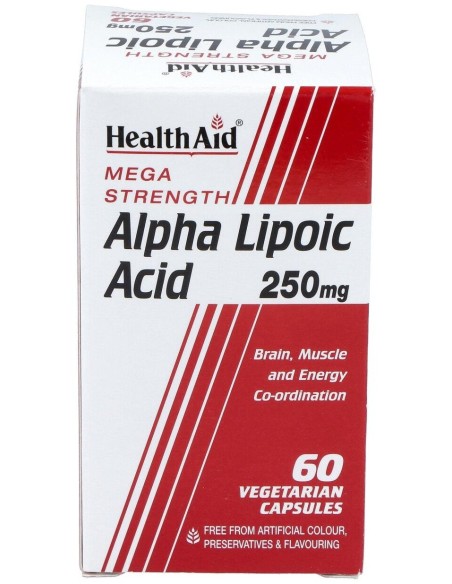 Acido Alphalipoico 60Cap. Health Aid