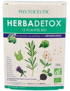 Herbadetox Bio (Herbadraine) 20Amp. Phytoceutic