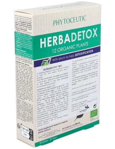Herbadetox Bio (Herbadraine) 20Amp. Phytoceutic