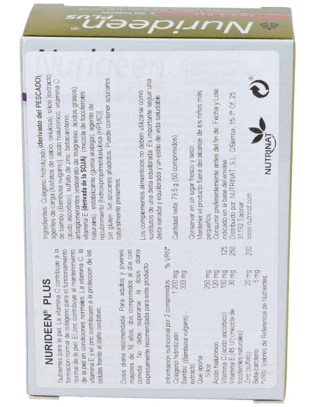 Nurideen Plus 60Comp. Health Aid