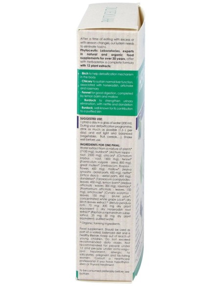 Herbadetox Bio (Herbadraine) 20Amp. Phytoceutic