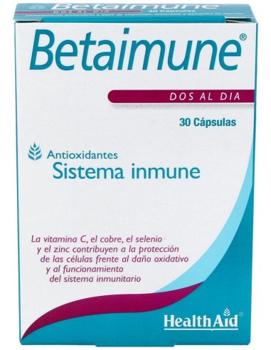 Betainmune Antioxidant Fr 30Cap. Health Aid