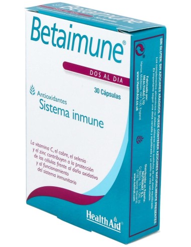 Betainmune Antioxidant Fr 30Cap. Health Aid