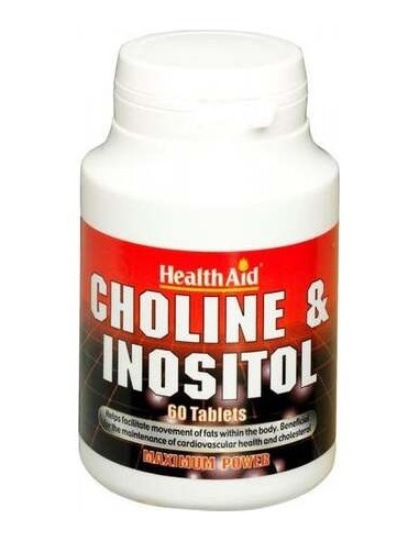 Colina/Inositol 250/250Mg. 60Comp. Health Aid