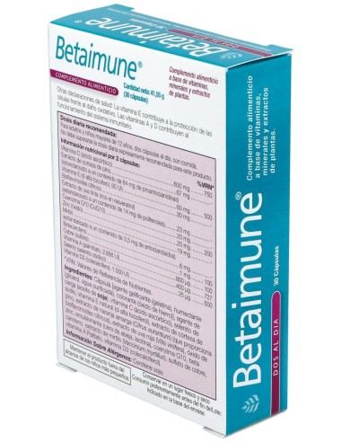 Betainmune Antioxidant Fr 30Cap. Health Aid