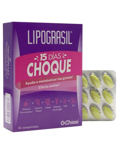 Lipograsil 15 Días Choque, 45 Comprimidos