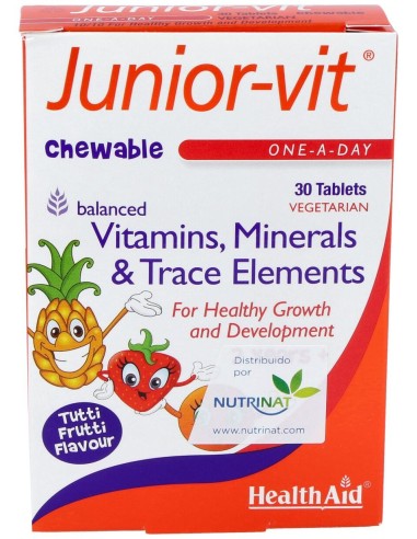 Healthaid Junior-Vit 30 Comprimidos