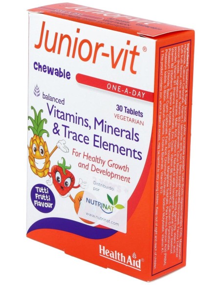 Healthaid Junior-Vit 30 Comprimidos