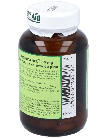 Pycnogenol 30Mg. 30Comp. Health Aid
