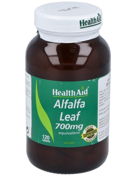 Healthaid Alfalfa (Medicago Sativa) 700 Mg 120 Comprimidos