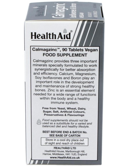 Health Aid Calmagzinc 90 Comprimidos