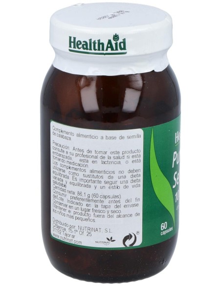 Aceite De Semilla De Calabaza 60Comp. Health Aid