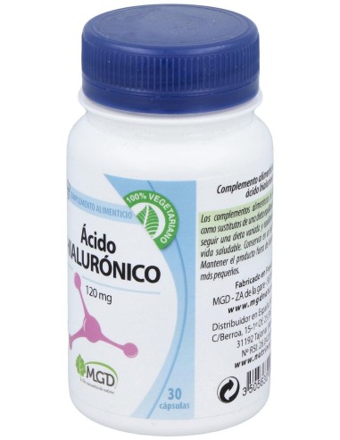 Health Aid Acido Hialuronico 120 Mg30 Cap