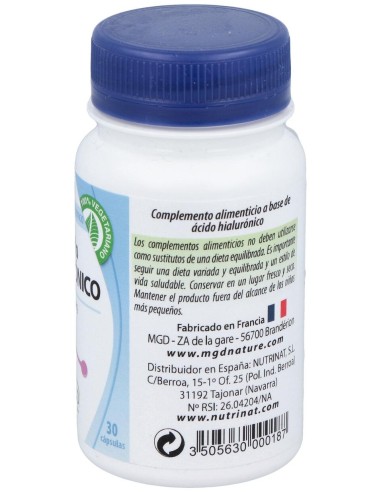Health Aid Acido Hialuronico 120 Mg30 Cap