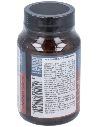 Terranova Prenatal Miltivitamin 50Caps