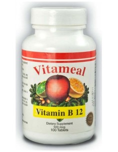 Vitameal Vitamina B12 500Mcg 100 Tabletas 2