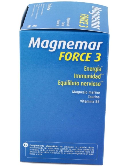 Orthonat Magnemar Force 3 90 Caps Energía Y Vitalidad
