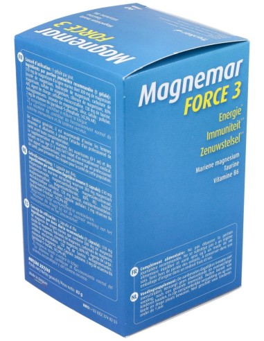Orthonat Magnemar Force 3 90 Caps Energía Y Vitalidad