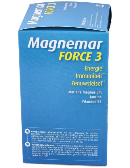 Orthonat Magnemar Force 3 90 Caps Energía Y Vitalidad
