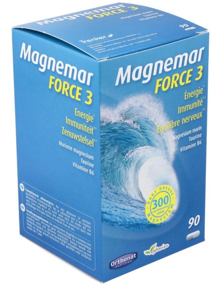 Orthonat Magnemar Force 3 90 Caps Energía Y Vitalidad
