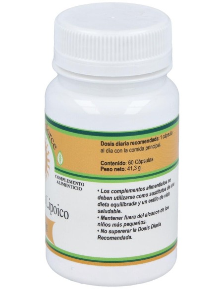 Natural Force Acido Alfa Lipoico 200Mg 60Caps