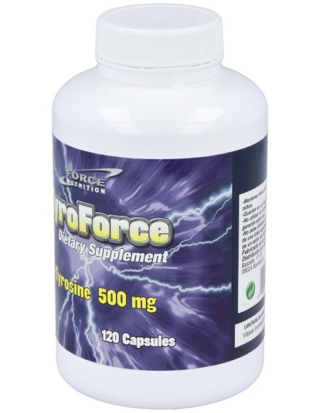 Natural Force L-Tirosina 500Mg 120Caps