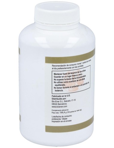 Aceite De Linaza (Semilla Lino) 1000Mg. 100Perlas