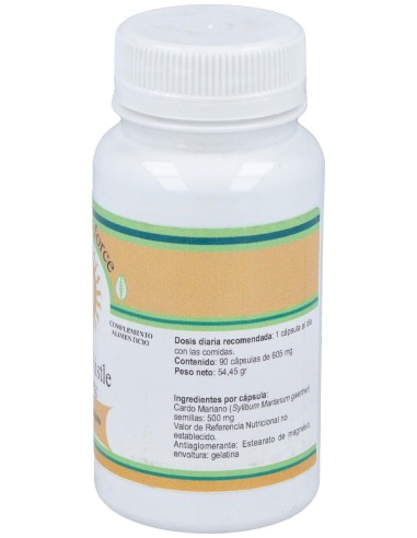 Cardo Mariano Milk Thistle 500Mg. 90Cap.