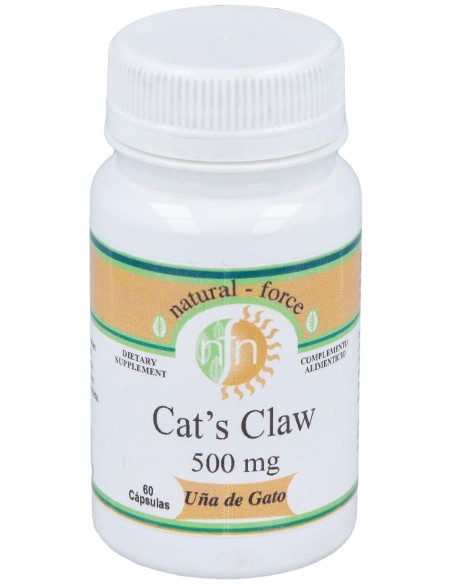 Natural Force Uña Gato 500Mg 60Caps