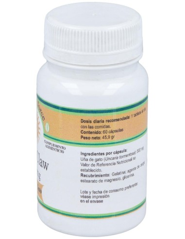 Natural Force Uña Gato 500Mg 60Caps