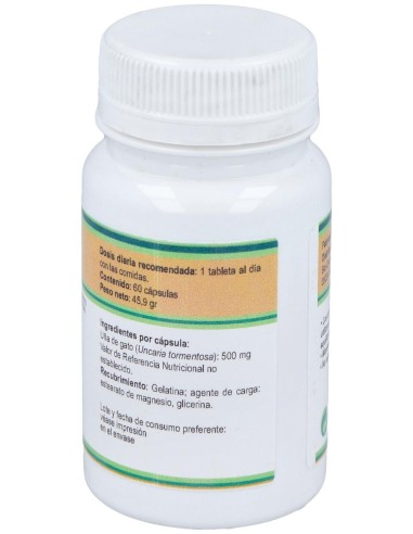 Natural Force Uña Gato 500Mg 60Caps