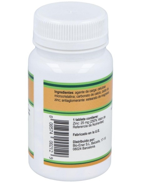 Natural Force Zinc 25Mg 100Comp