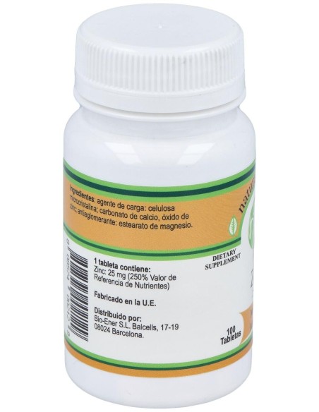 Natural Force Zinc 25Mg 100Comp