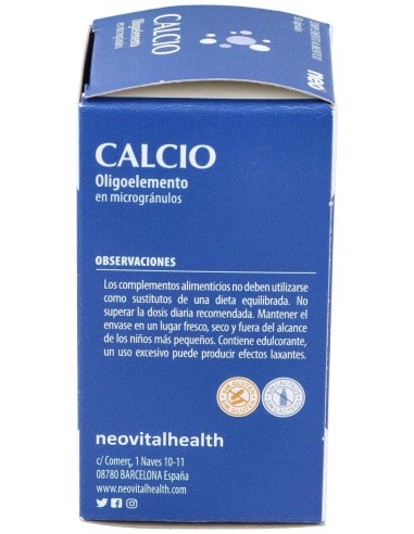Calcio Microgranulos Neo 50Cap.