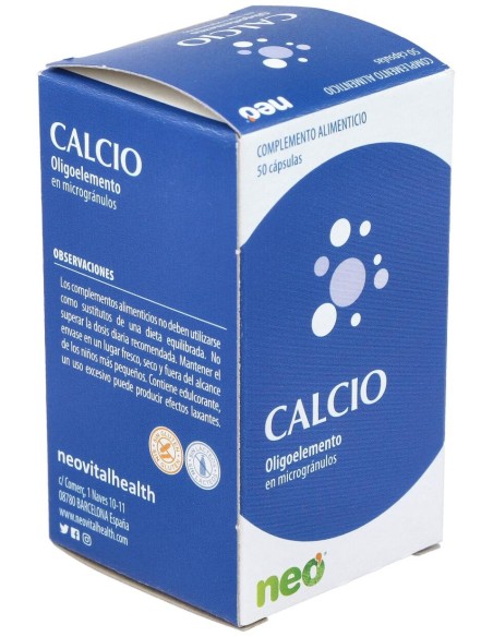 Calcio Microgranulos Neo 50Cap.