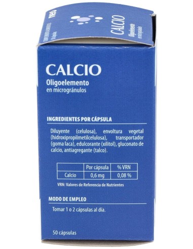 Calcio Microgranulos Neo 50Cap.