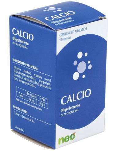 Calcio Microgranulos Neo 50Cap.