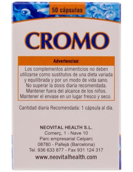 Cromo Microgranulos Neo 50Cap.