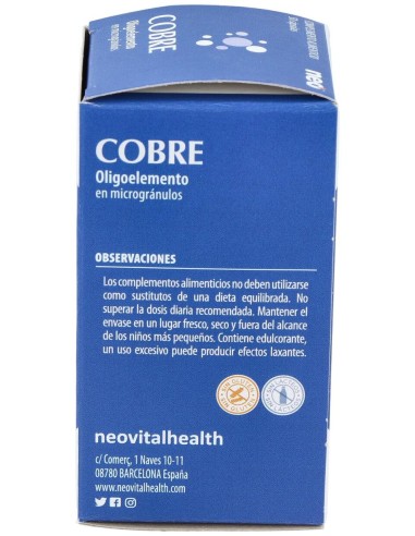 Cobre Microgranulos Neo 50Cap.