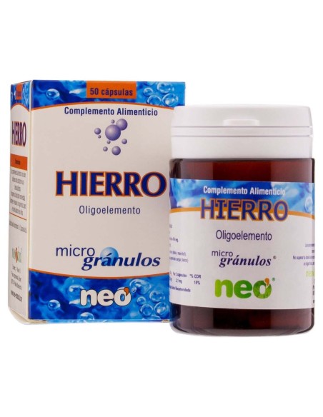 Hierro Microgranulos Neo 50Cap.