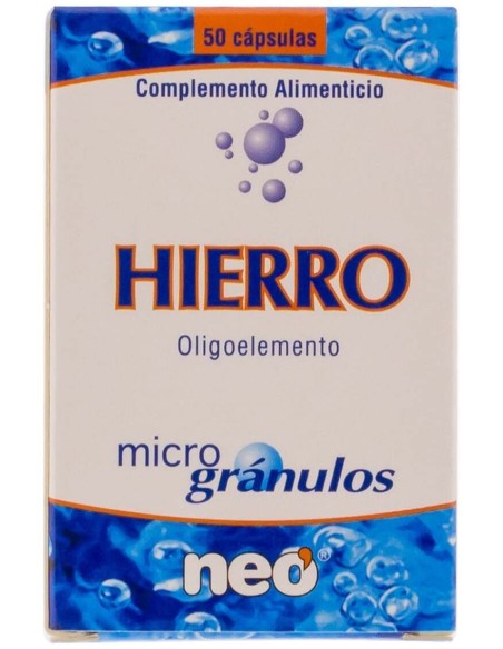 Hierro Microgranulos Neo 50Cap.