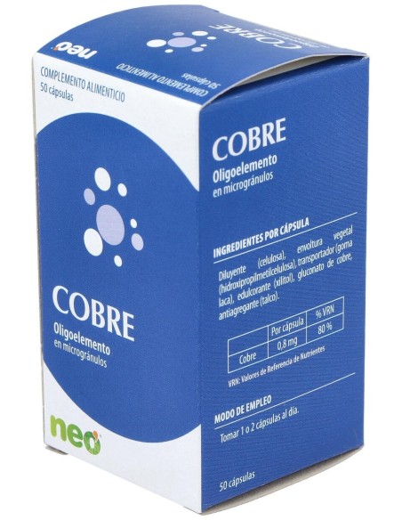 Cobre Microgranulos Neo 50Cap.
