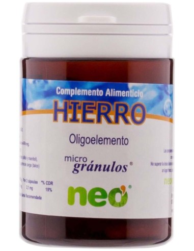 Hierro Microgranulos Neo 50Cap.