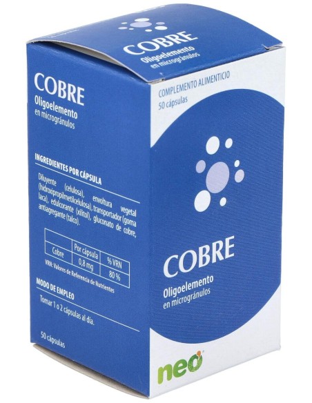 Cobre Microgranulos Neo 50Cap.