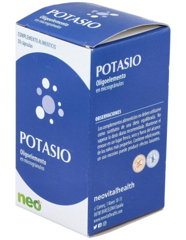 Potasio Microgranulos Neo 50Cap.