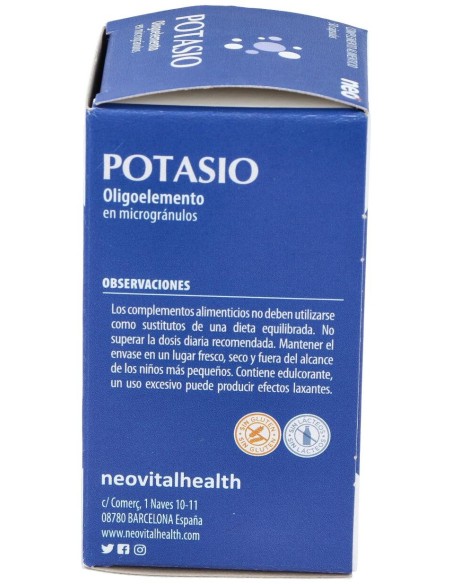 Potasio Microgranulos Neo 50Cap.