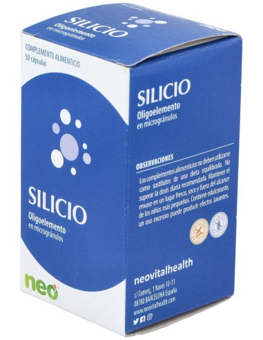 Silicio Microgranulos Neo 50Cap.